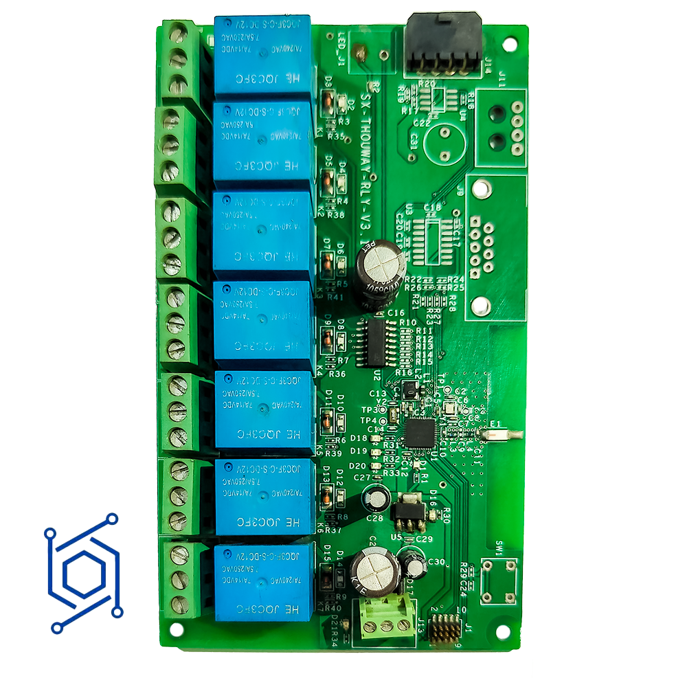 NRF52832 Relay Board