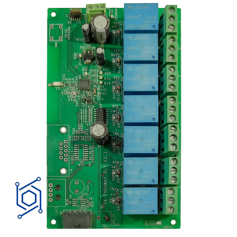 NRF52832 Relay Board 2